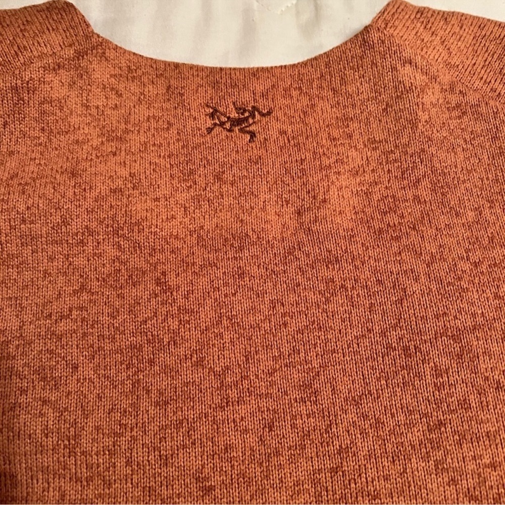 Arc’teryx Women’s Covert Pull Over Sweater, XL, Orange - Picture 5 of 8